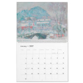 Monet Peintures Collection 2024 Calendrier (Jan 2027)