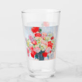 Monet Peonies Glas (Achterkant)