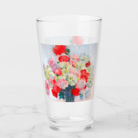 Monet Peonies Glas (Voorkant)