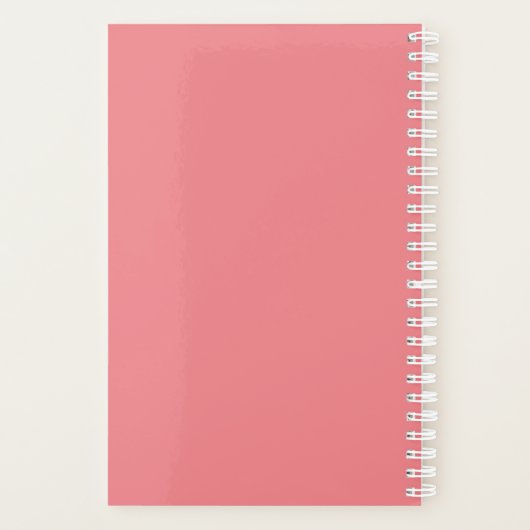 Monet Peonies Planner (Achterkant)