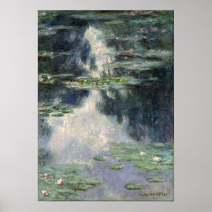 Monet - Pond met waterlelies Poster