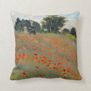Monet Poppies Pillow Kussen