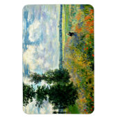 Monet - Poppy Field, Argenteuil, Impressionisme ar Magneet (Verticaal)