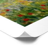 Monet Poppy Field Poster 28x20 (Hoek)