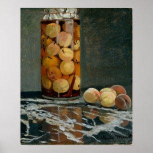Monet - Pot Perziken Poster