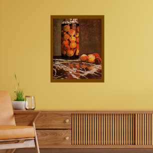 Monet - Pot perziken Poster