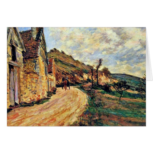 Monet - Rocks bij Falaise bij Giverny (Voorkant Horizontaal)