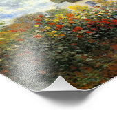 Monet Roos Garden Foto Afdruk (Hoek)