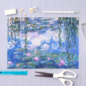 Monet Roze watergelilies Tissuepapier (Craft)