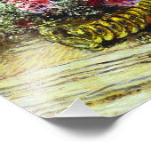 Monet Rozen afdrukken Foto Afdruk (Hoek)