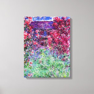 Monet Rozen Canvas Afdruk