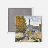 Monet - Rue de Sainte-Adresse, beaux-arts, Magnet (Recto/Verso)