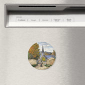 Monet - Rue de Sainte-Adresse, beaux-arts, Magnet (In Situ (Lave-vaisselle))