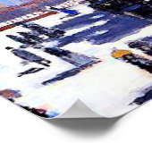 Monet - Saint Germain l'Auxerrois Poster (Hoek)