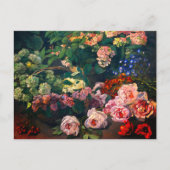 Monet Spring Flowers Briefkaart (Voorkant)