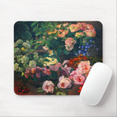 Monet Spring Flowers Muismat (Met muis)