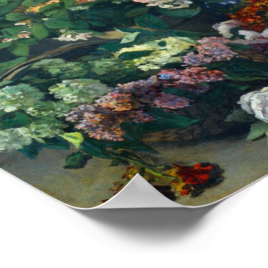 Monet Spring Flowers Poster (Hoek)