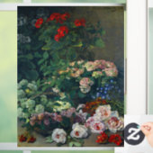 Monet Spring Flowers Raamsticker (Huis)