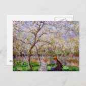 Monet - Springtime Briefkaart (Voorkant / Achterkant)
