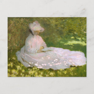 Monet Springtime-Briefkaart Briefkaart