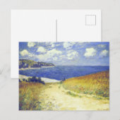Monet - Steeg bij Pourville, Briefkaart (Voorkant / Achterkant)