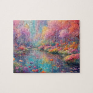 Monet Stijl Fantasie Legpuzzel