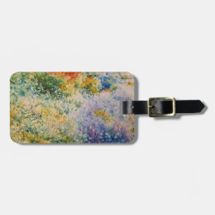 Monet stijl origart bagagelabel