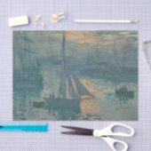 Monet Sunrise Marine Impressionisme Schilderen Tissuepapier (Craft)