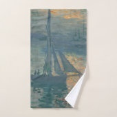 Monet Sunrise Marine Impressionnisme peinture (Serviette à main)