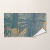Monet Sunrise Marine Impressionnisme peinture (Serviette à main)