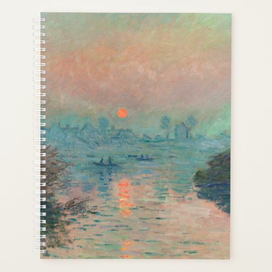 Monet Sunset Seine Beaux-Art Impressionnisme (Devant)