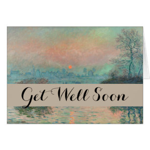 Monet Sunset Seine Fine Art Impressionisme