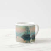 Monet Sunset Seine Fine Art Impressionisme Espresso Kop (Voorkant rechts)