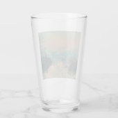Monet Sunset Seine Fine Art Impressionisme Glas (Achterkant)