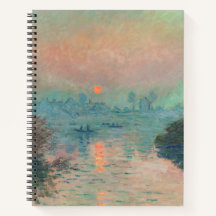 Monet Sunset Seine Fine Art Impressionisme