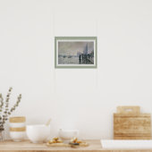 Monet Thames Below Westminster 16 x 12 Poster (Cuisine)