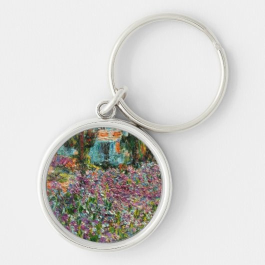 Monet The Artist's Garden in Giverny Sleutelhanger (Voorkant)