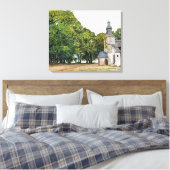 Monet - The Chapel Notre-Dame artwork, Canvas Afdruk (Insitu (Slaapkamer))