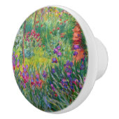 Monet "The Iris Garden at Giverny" Keramische Knop (Rechts)