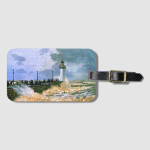 Monet - The Jetty at Le Havre Bagagelabel