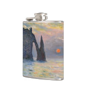 Monet - The Manneport, Cliff at Etretat, Sunset Heupfles (Links)