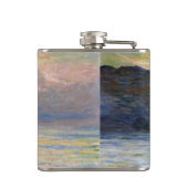 Monet - The Manneport, Cliff at Etretat, Sunset Heupfles (Achterkant)