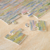 Monet - The Manneport, Cliff at Etretat, Sunset Legpuzzel (Zijkant)