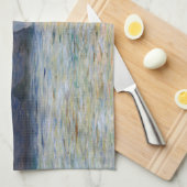 Monet - The Manneport, Cliff at Etretat, Sunset Theedoek (Quarter Fold)