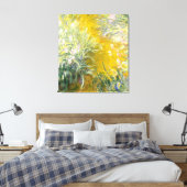 Monet,The Path through the Irises Canvas Afdruk (Insitu (Slaapkamer))