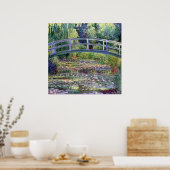 Monet-The Water Lily Pond Poster (Keuken)