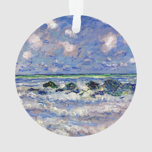 Monet - The Wave, beroemd schilderij, Ornament (achterkant)