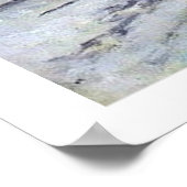 Monet Train in Snow Poster (Coin)