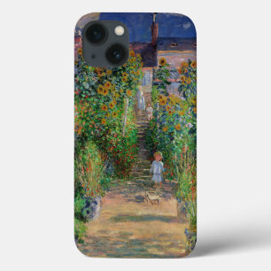 Monet Tuin Vetheuil Impressionisme Bloem Schilderi iPhone 13 Hoesje