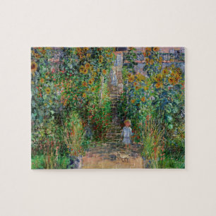Monet Tuin Vetheuil Impressionisme Bloem Schilderi Legpuzzel